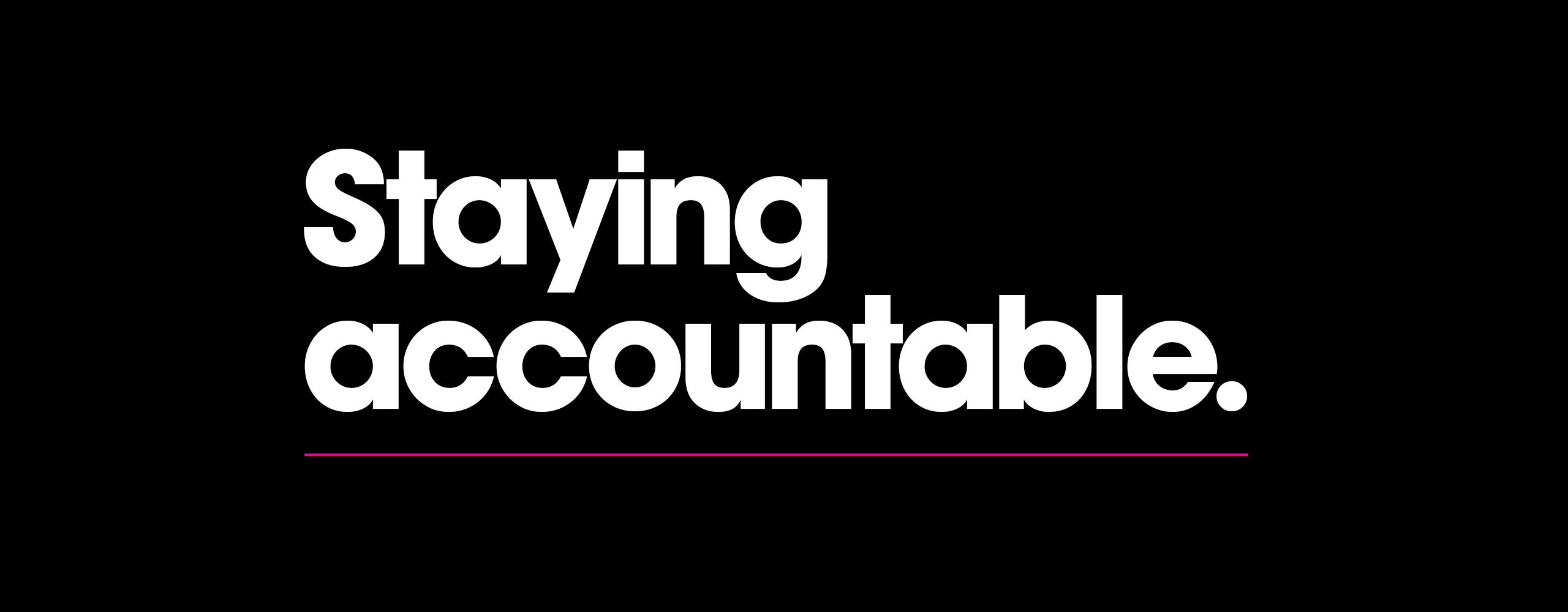 accountable